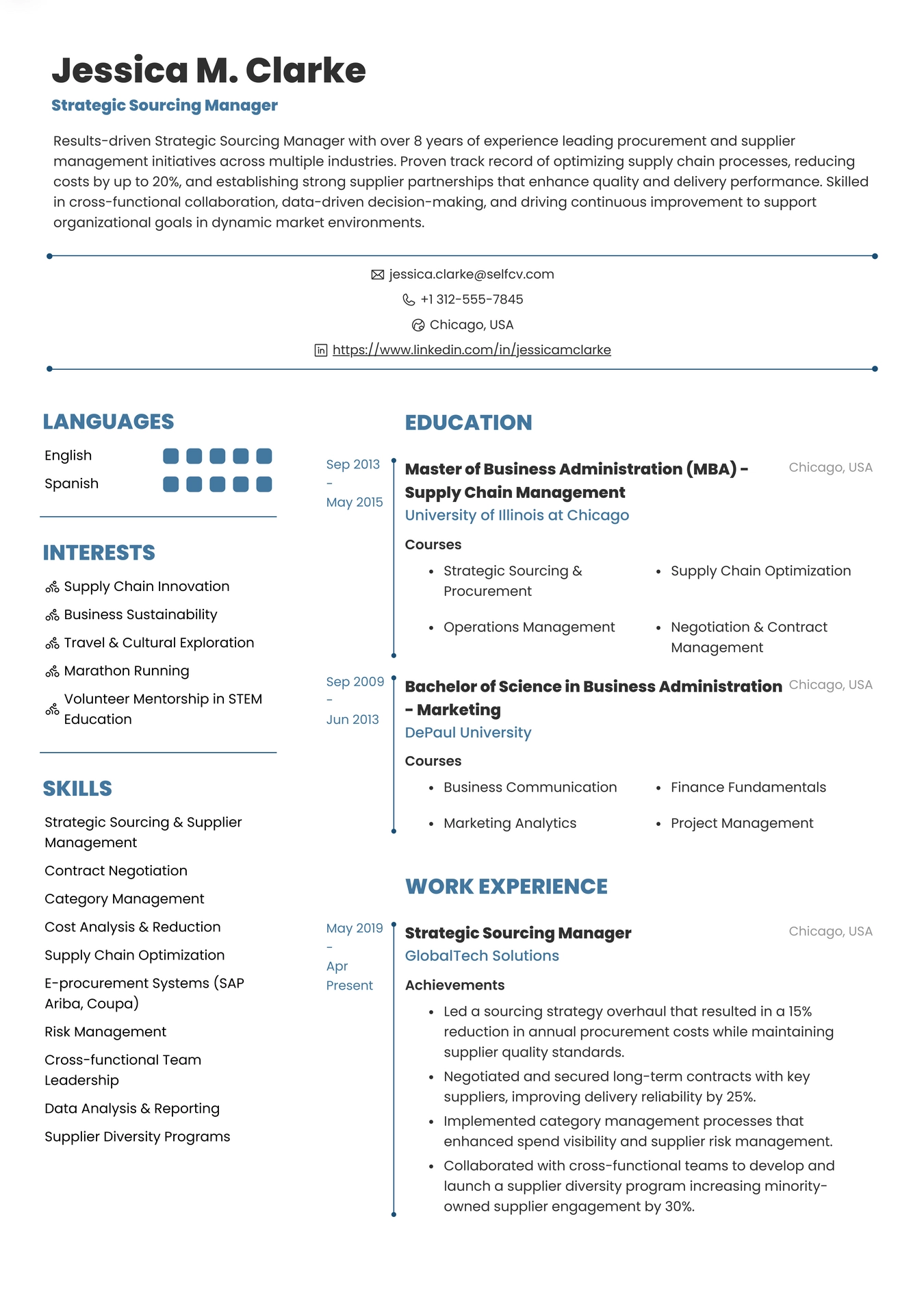 Strategic Sourcing Manager