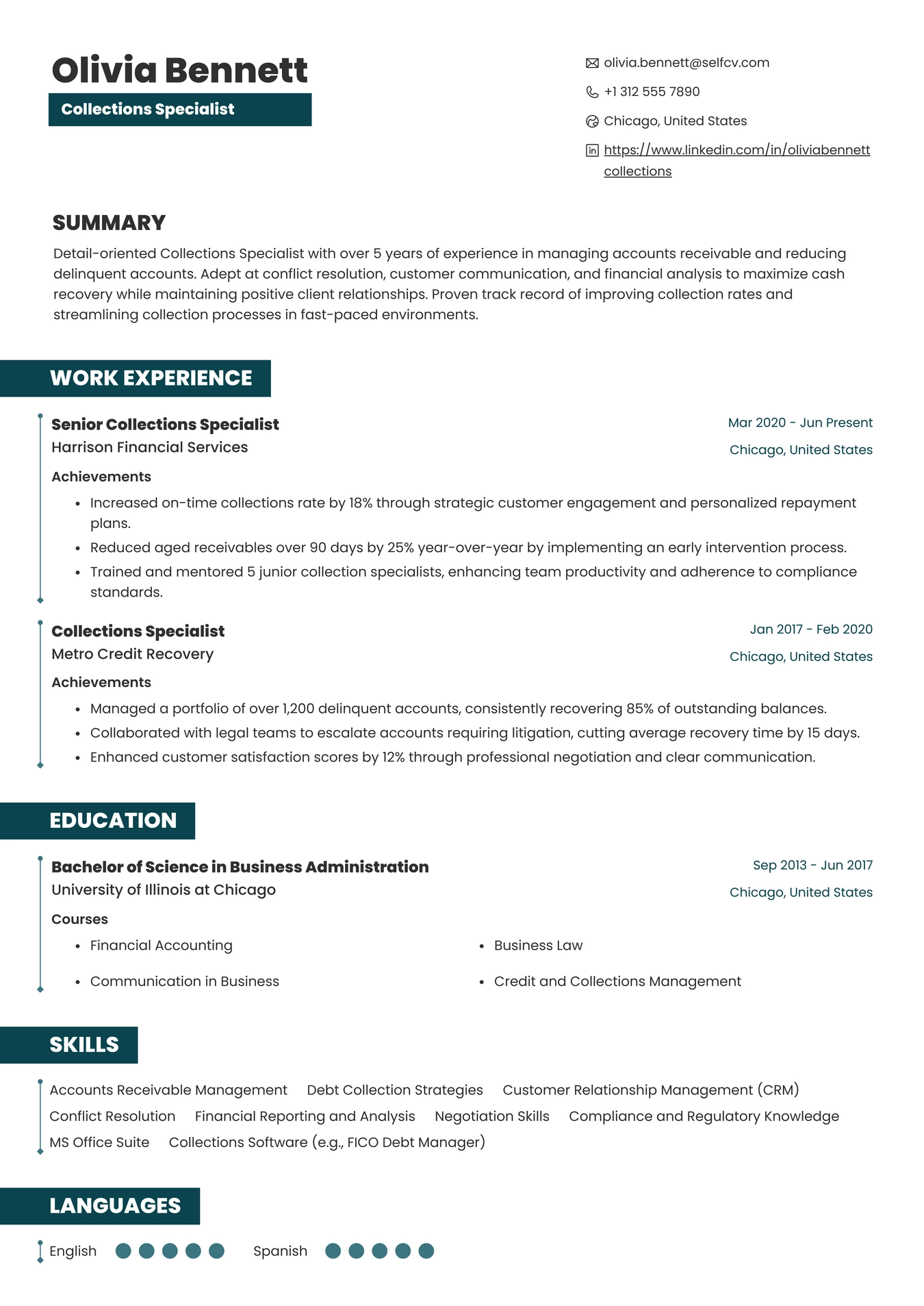 Collections Specialist