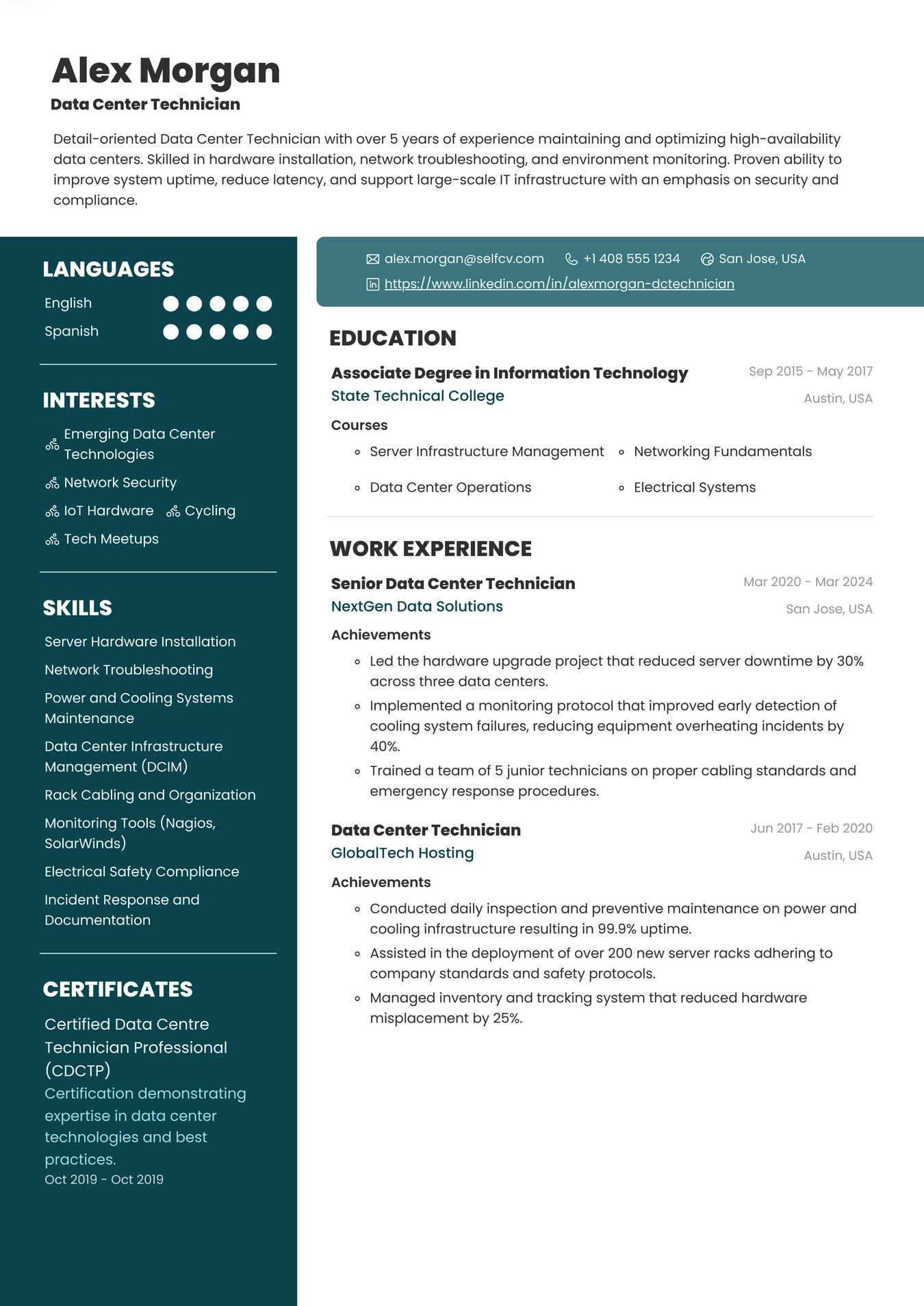 Data Center Technician