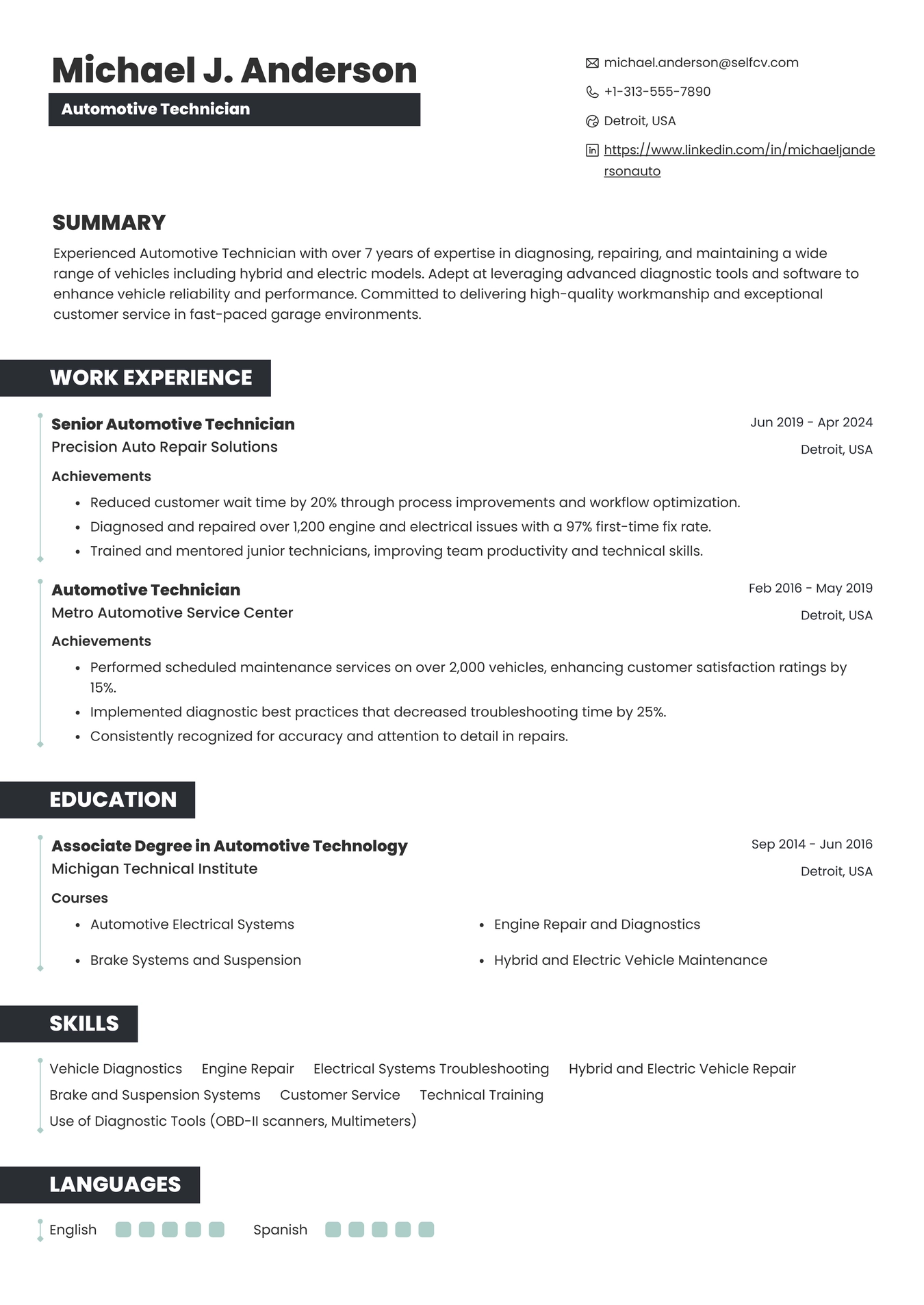 Automotive Technician