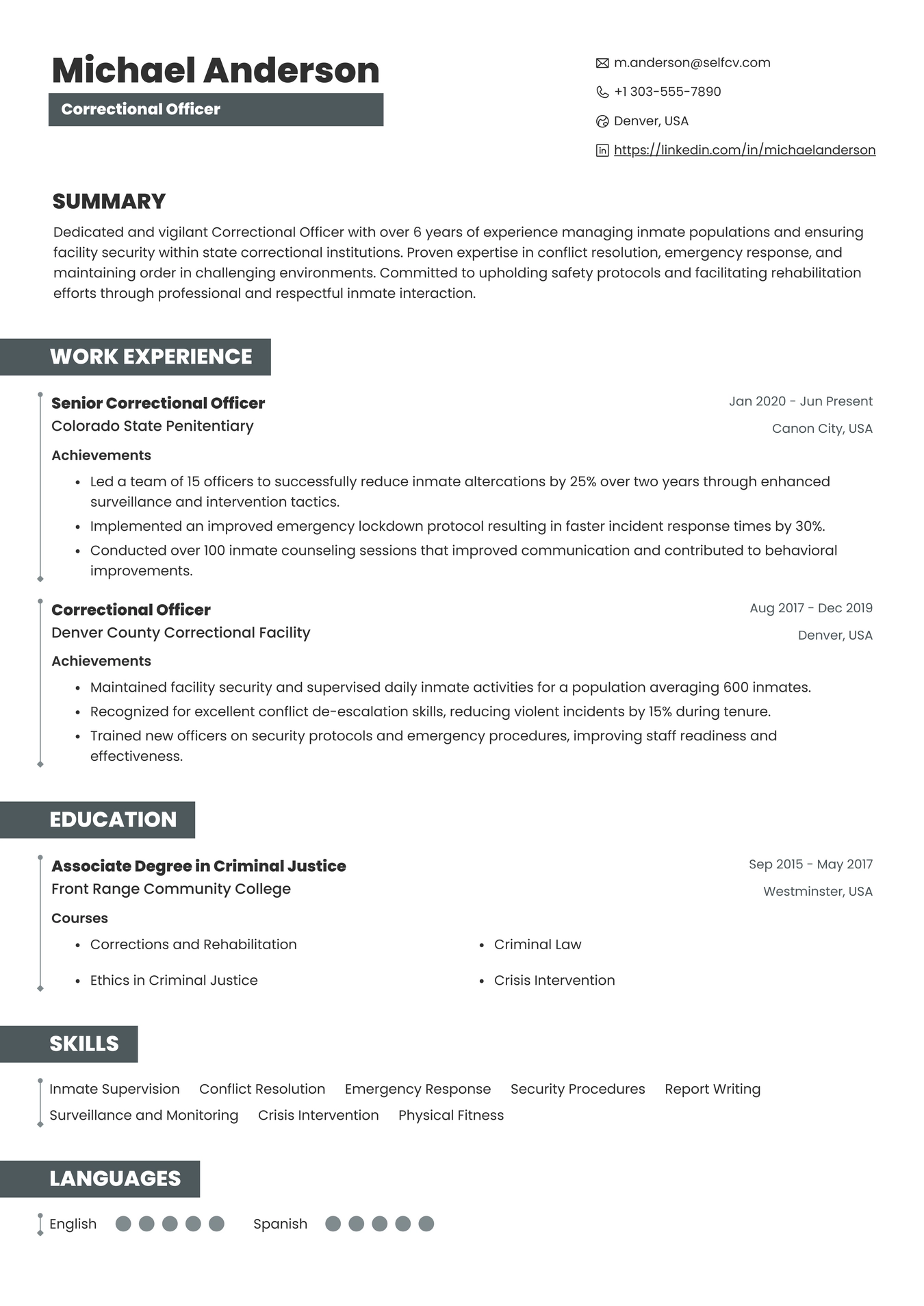 Correctional Officer