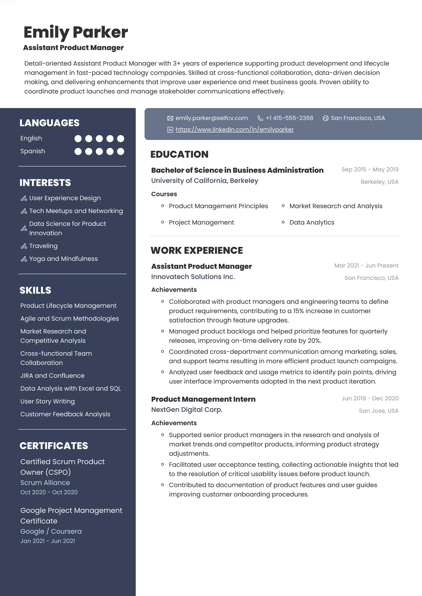 Assistant Product Manager