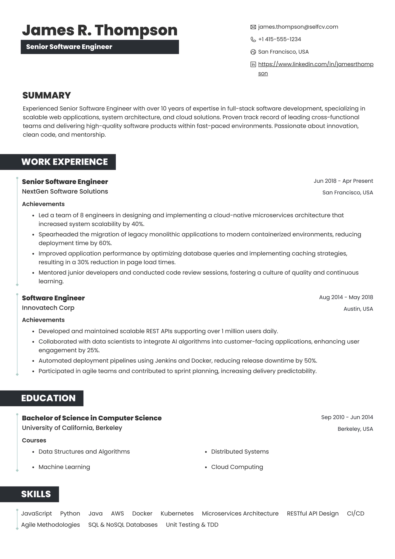 Senior Software Engineer