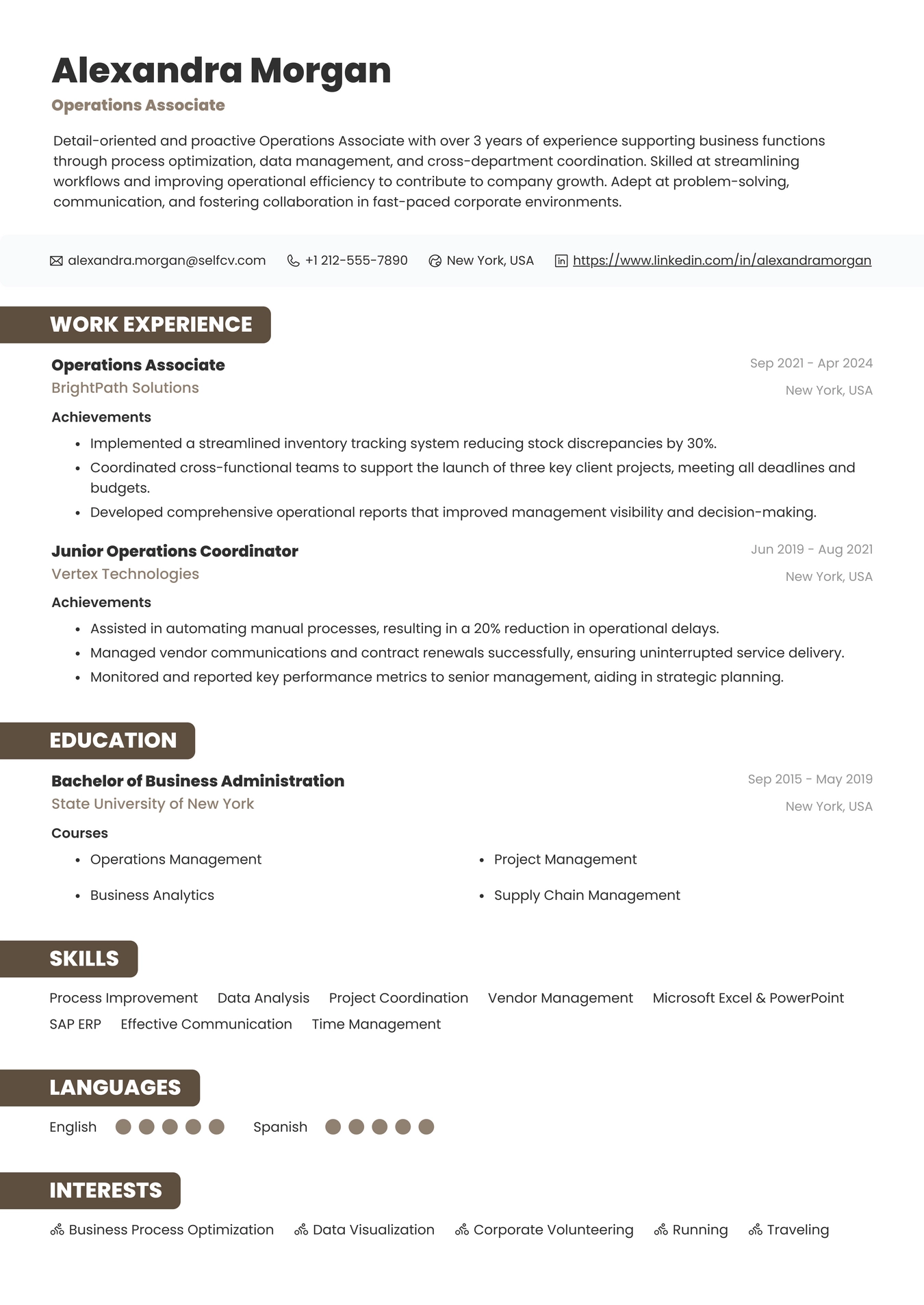 Operations Associate