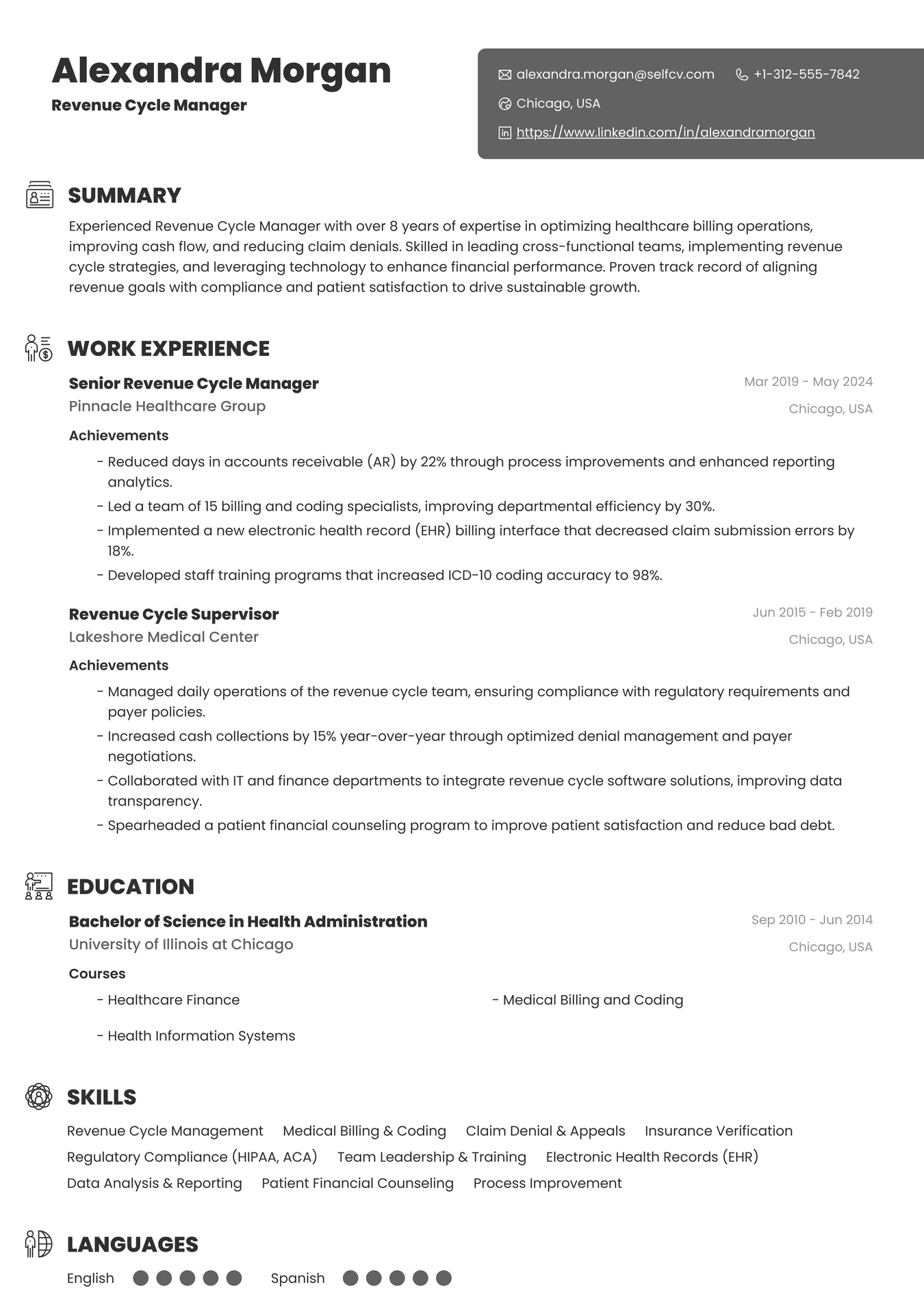 Revenue Cycle Manager