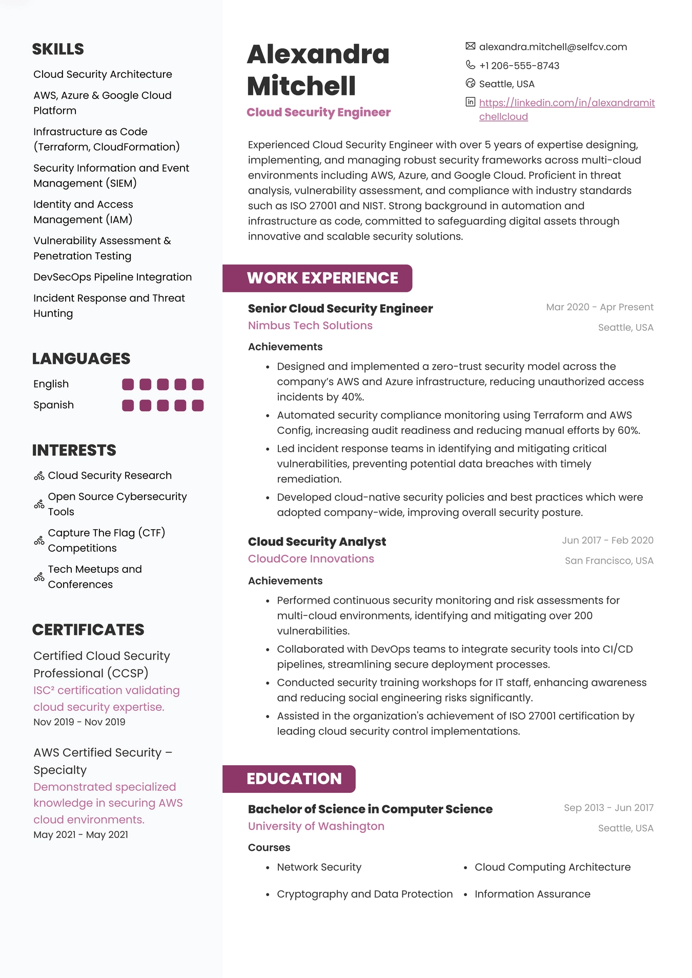 Cloud Security Engineer