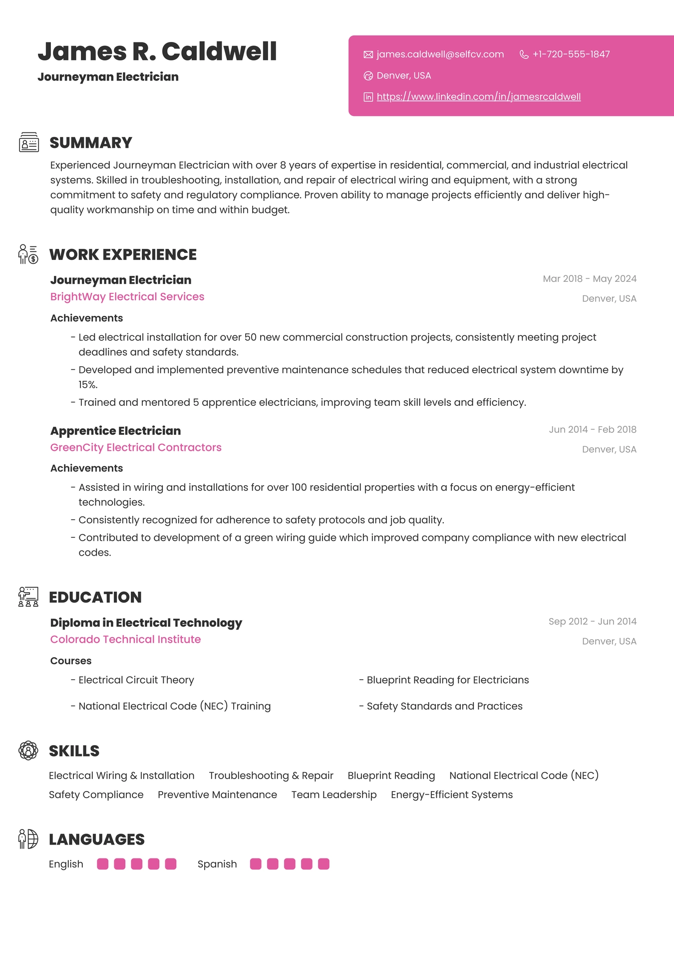 Journeyman Electrician