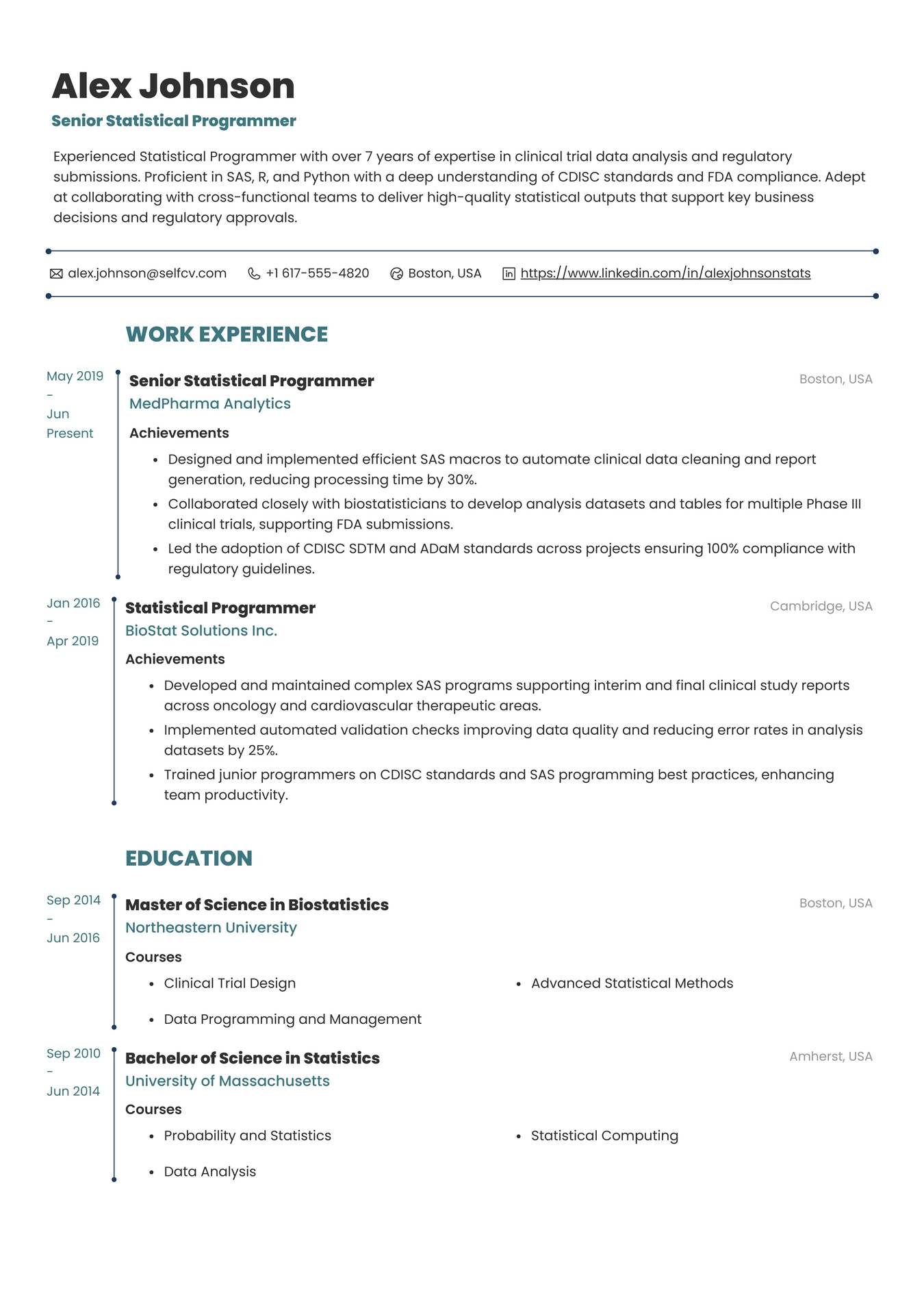 Statistical Programmer
