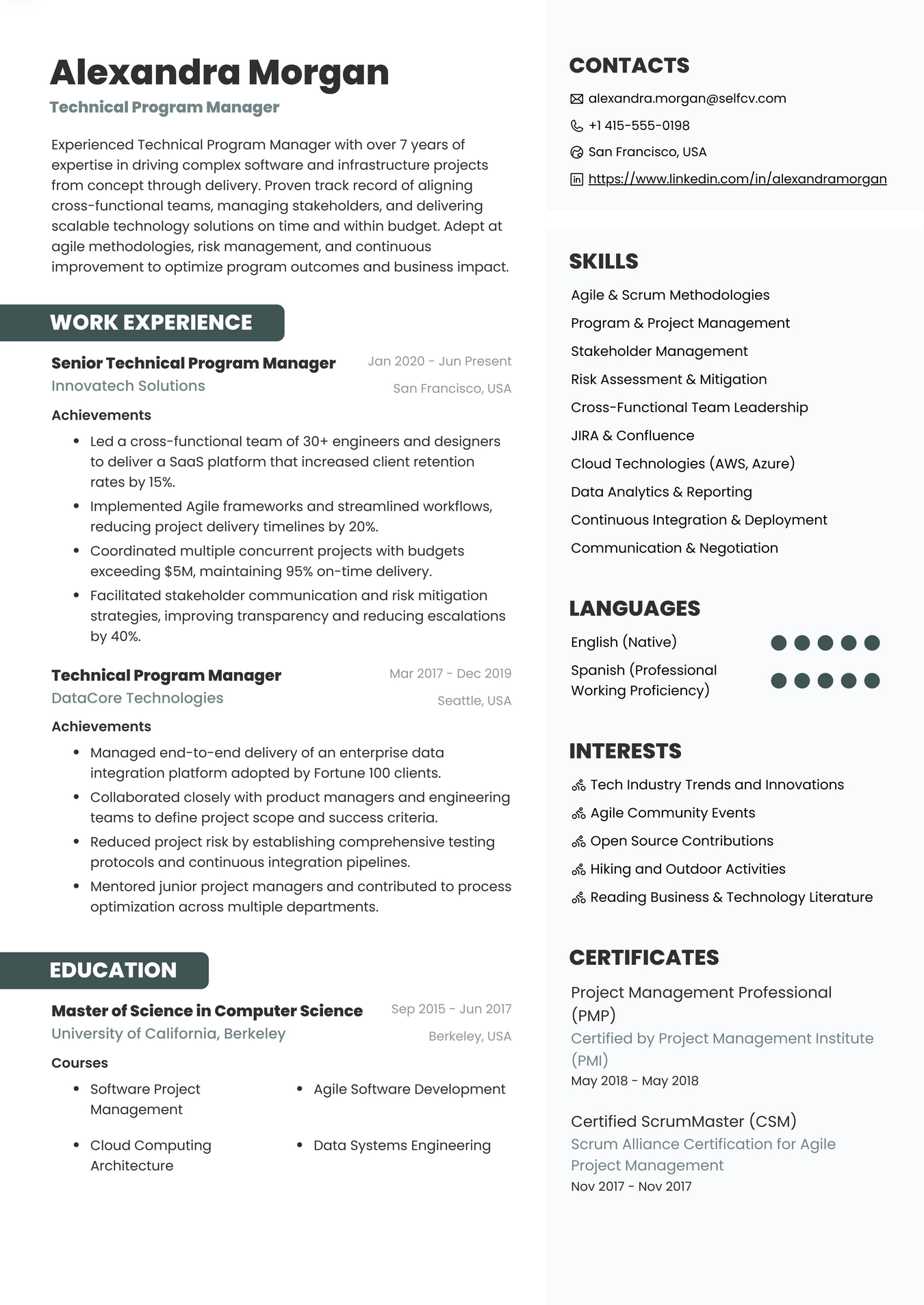 Technical Program Manager