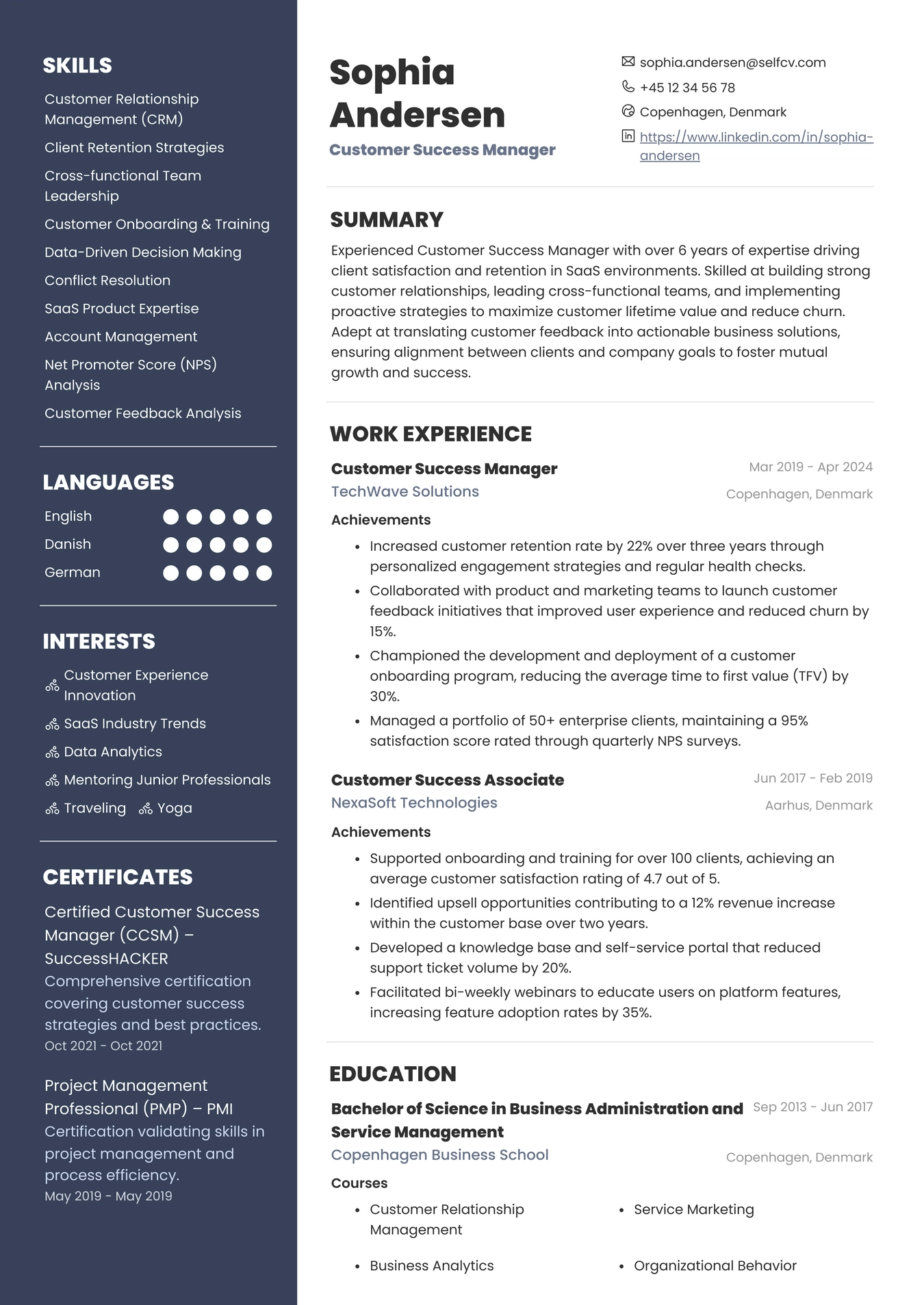 Customer Success Manager