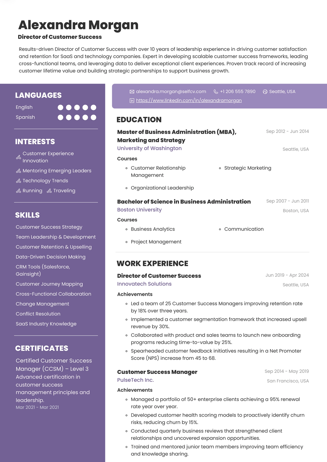 Director of Customer Success