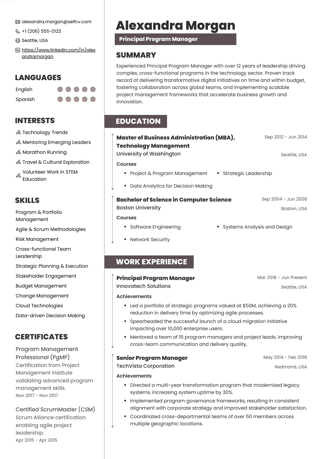 Principal Program Manager