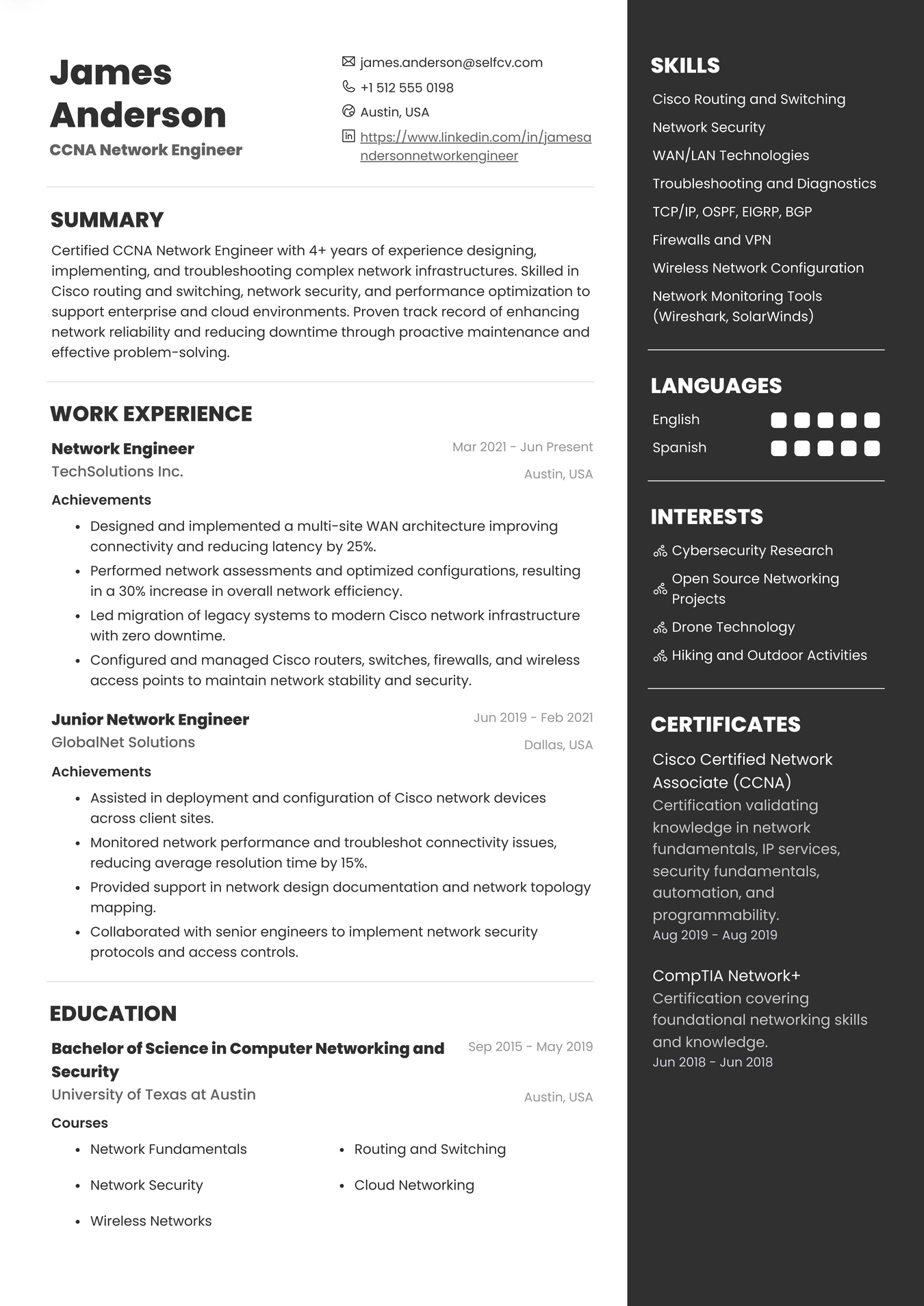 Ccna Network Engineer