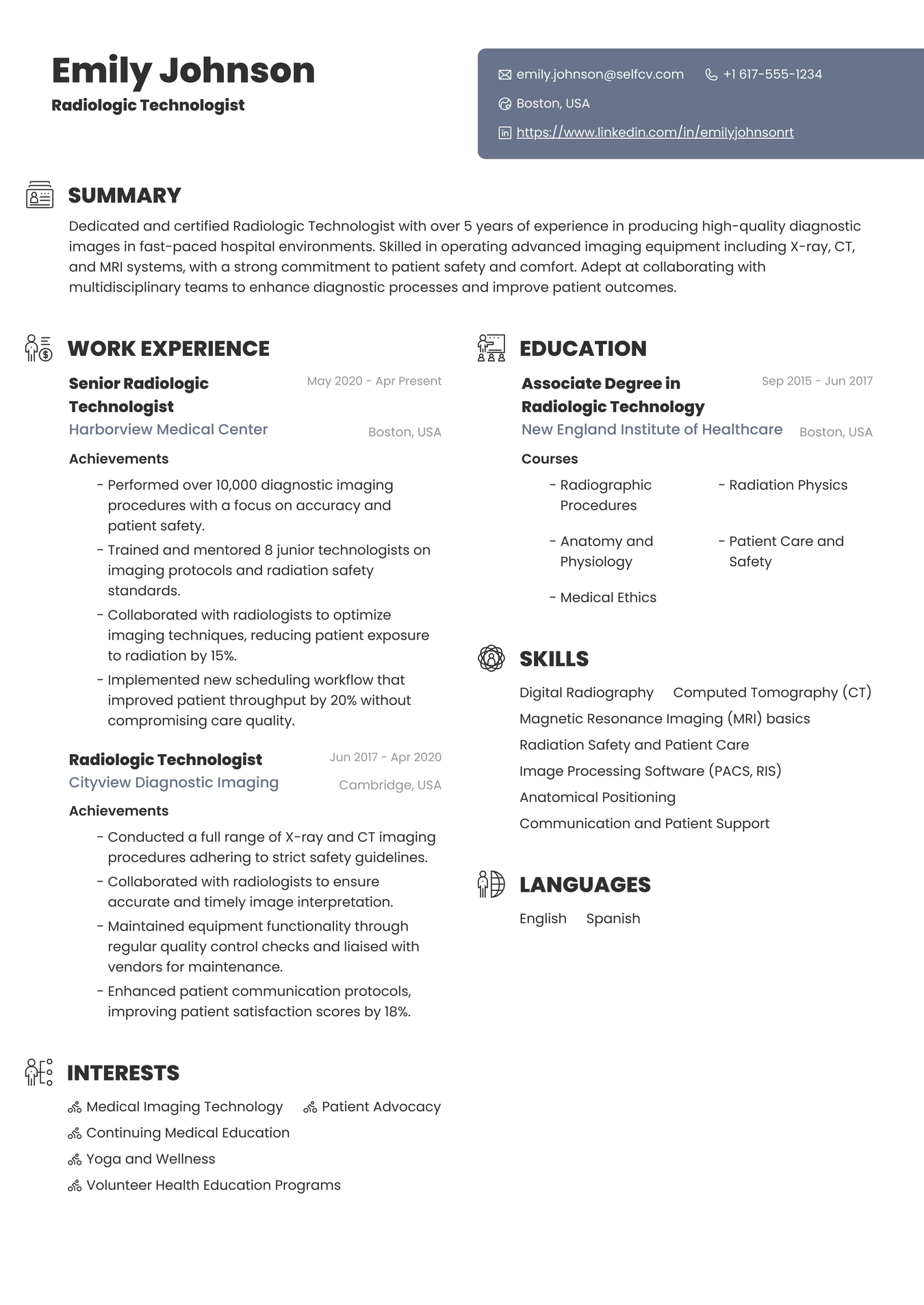 Radiologic Technologist