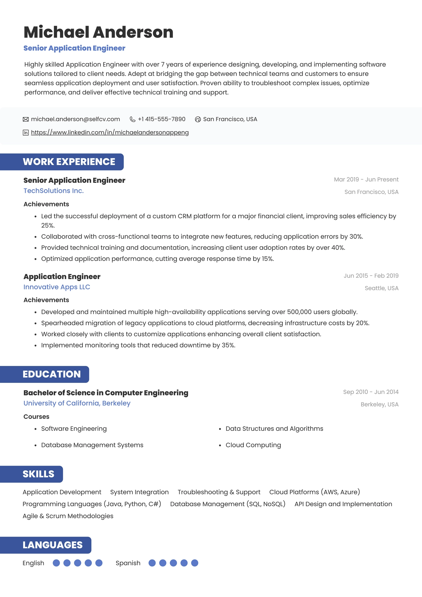 Application Engineer