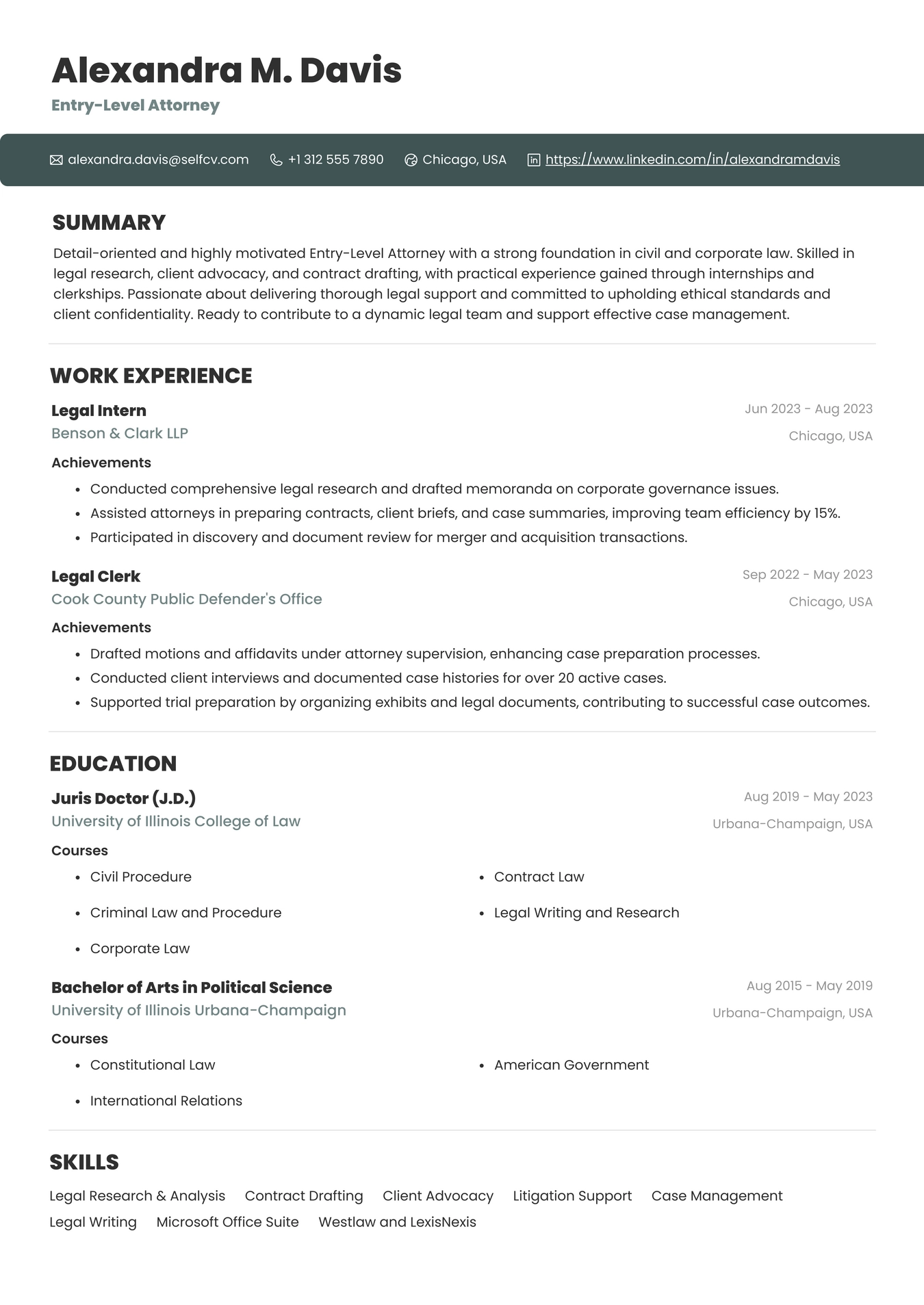 Entry-Level Attorney