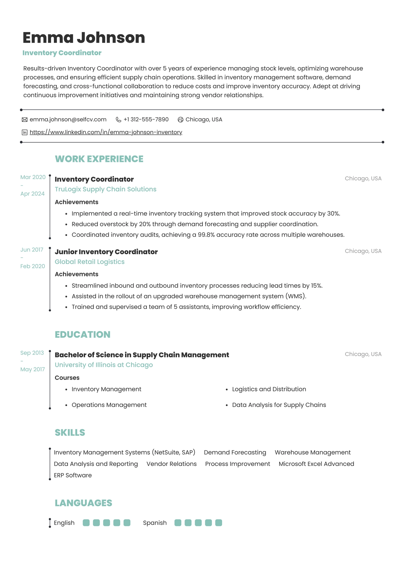 Inventory Coordinator