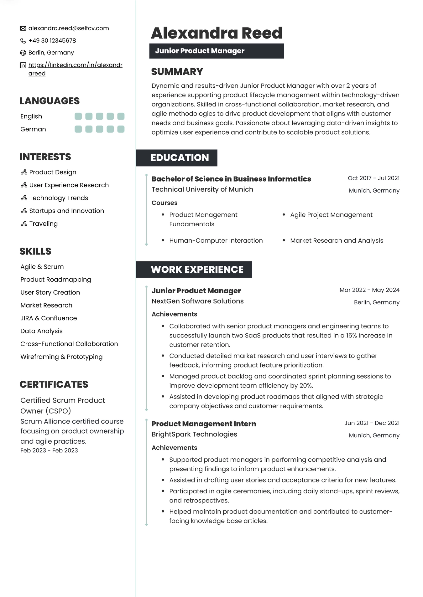 Junior Product Manager