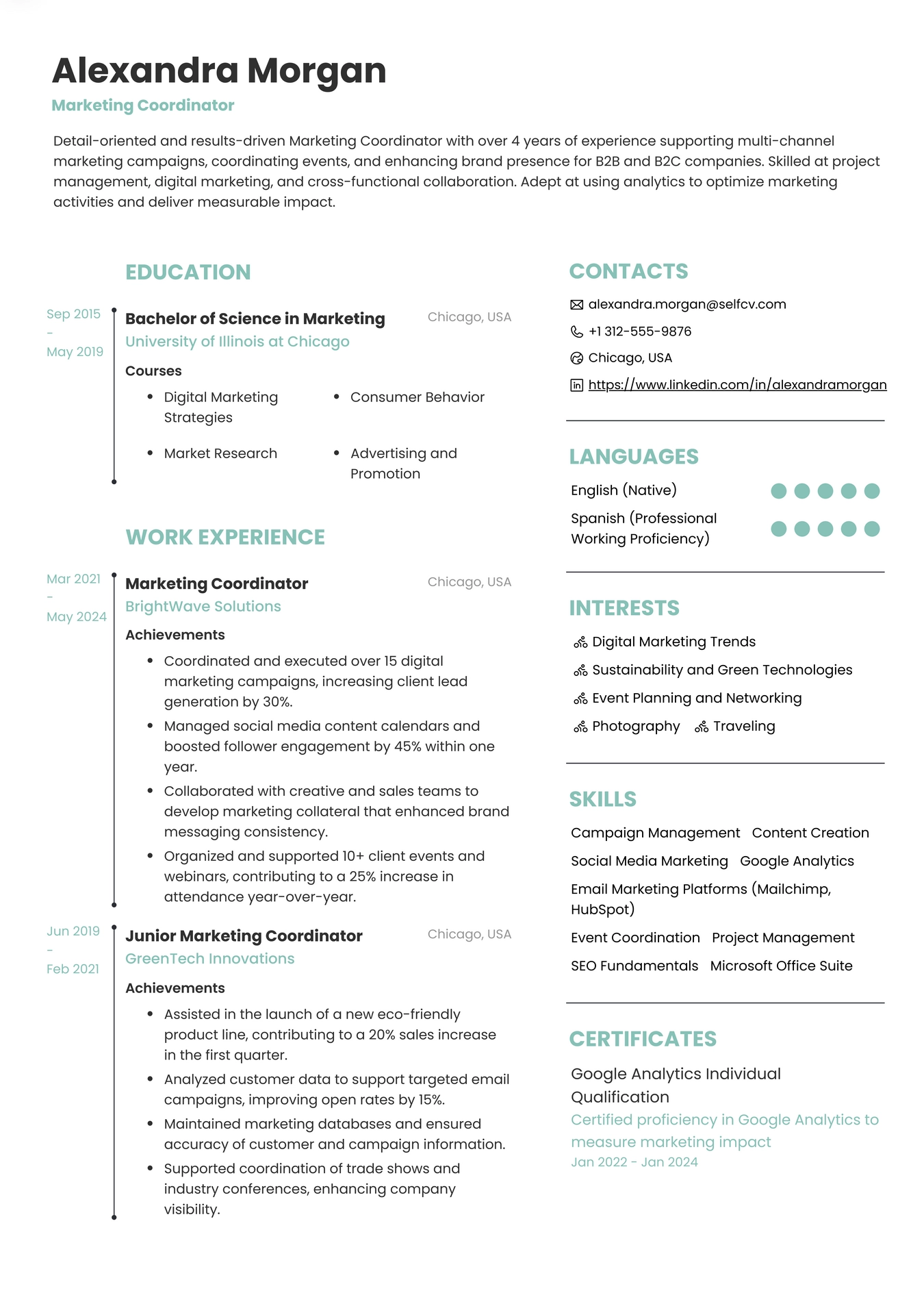 Marketing Coordinator