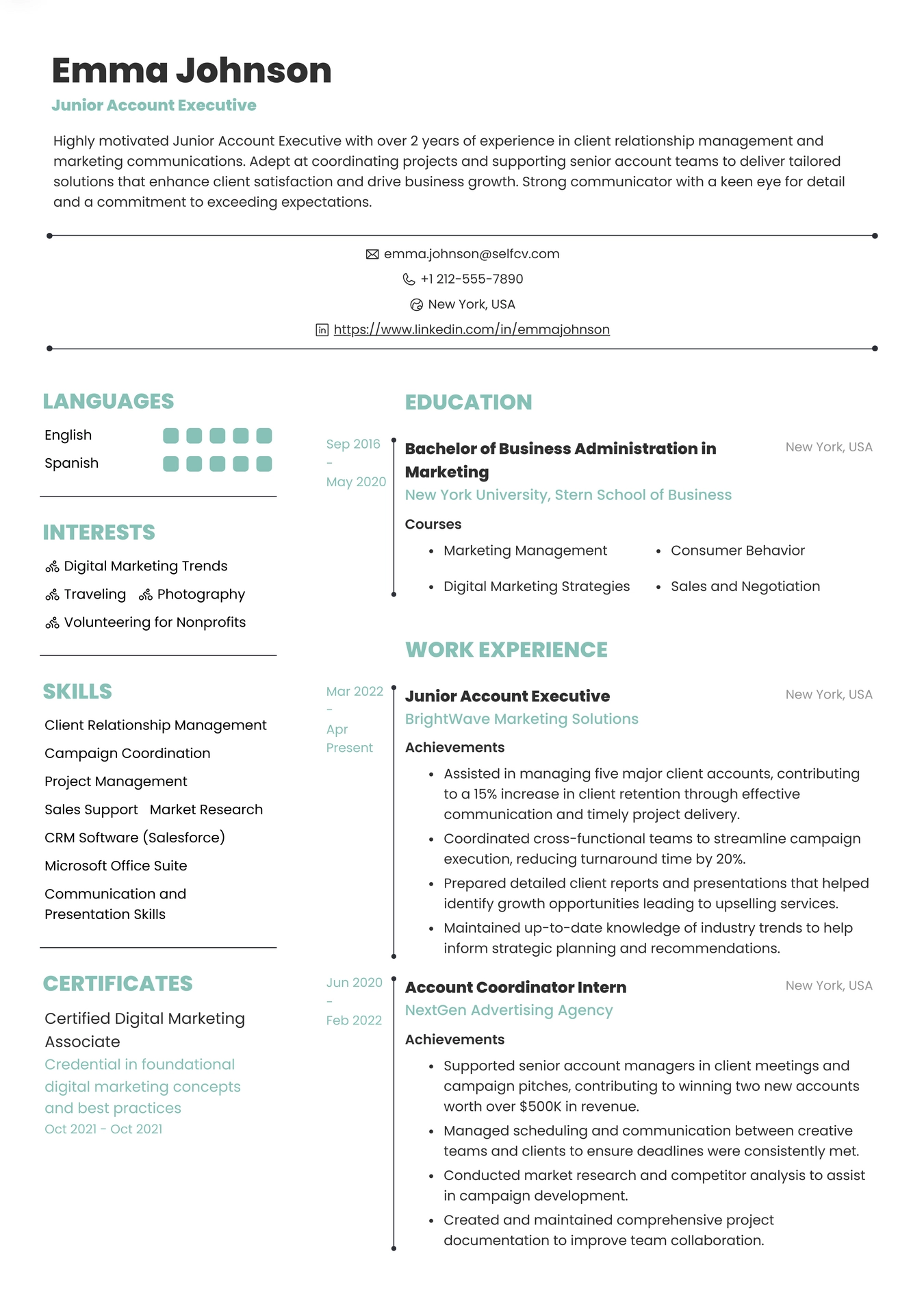 Junior Account Executive