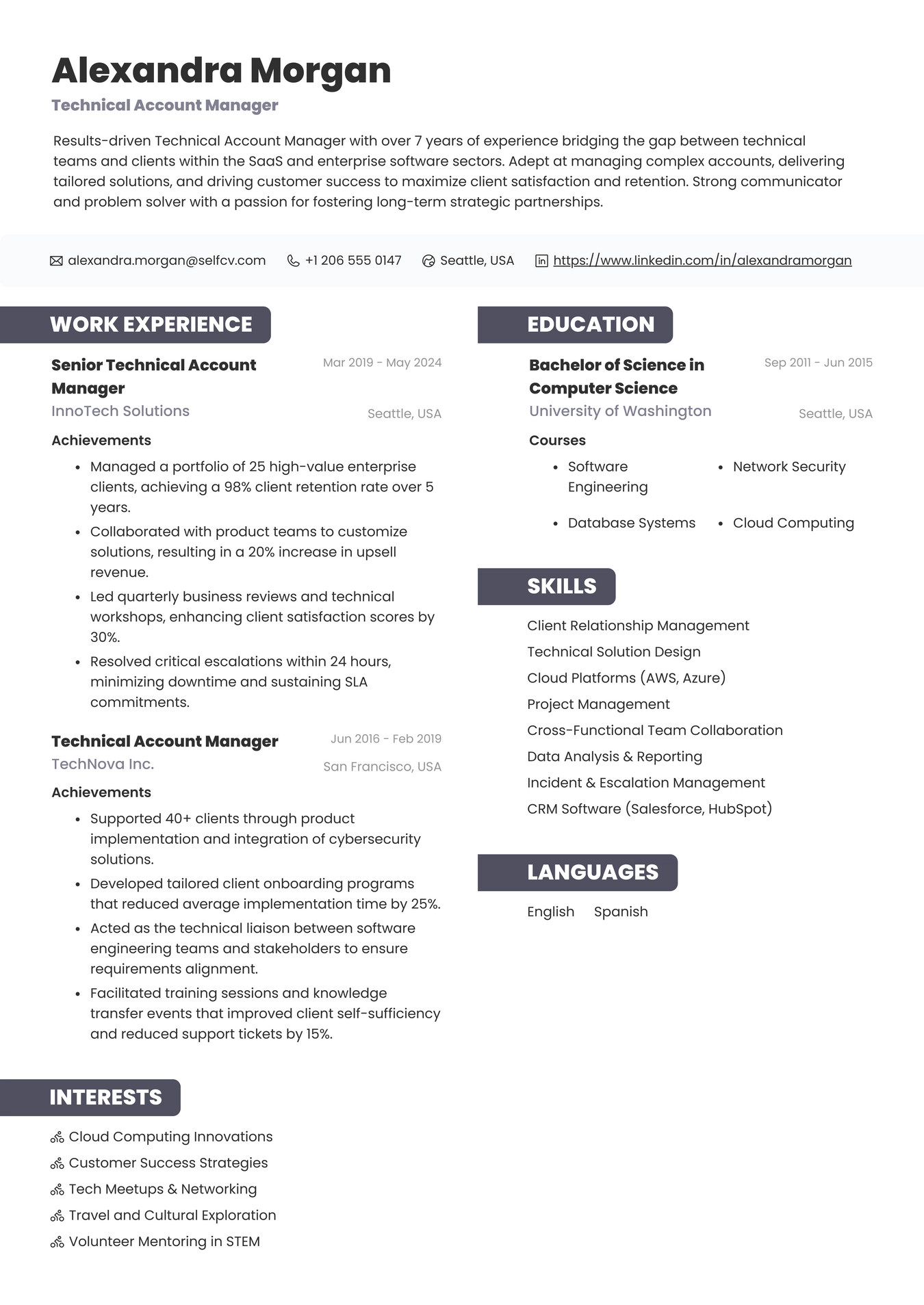 Technical Account Manager