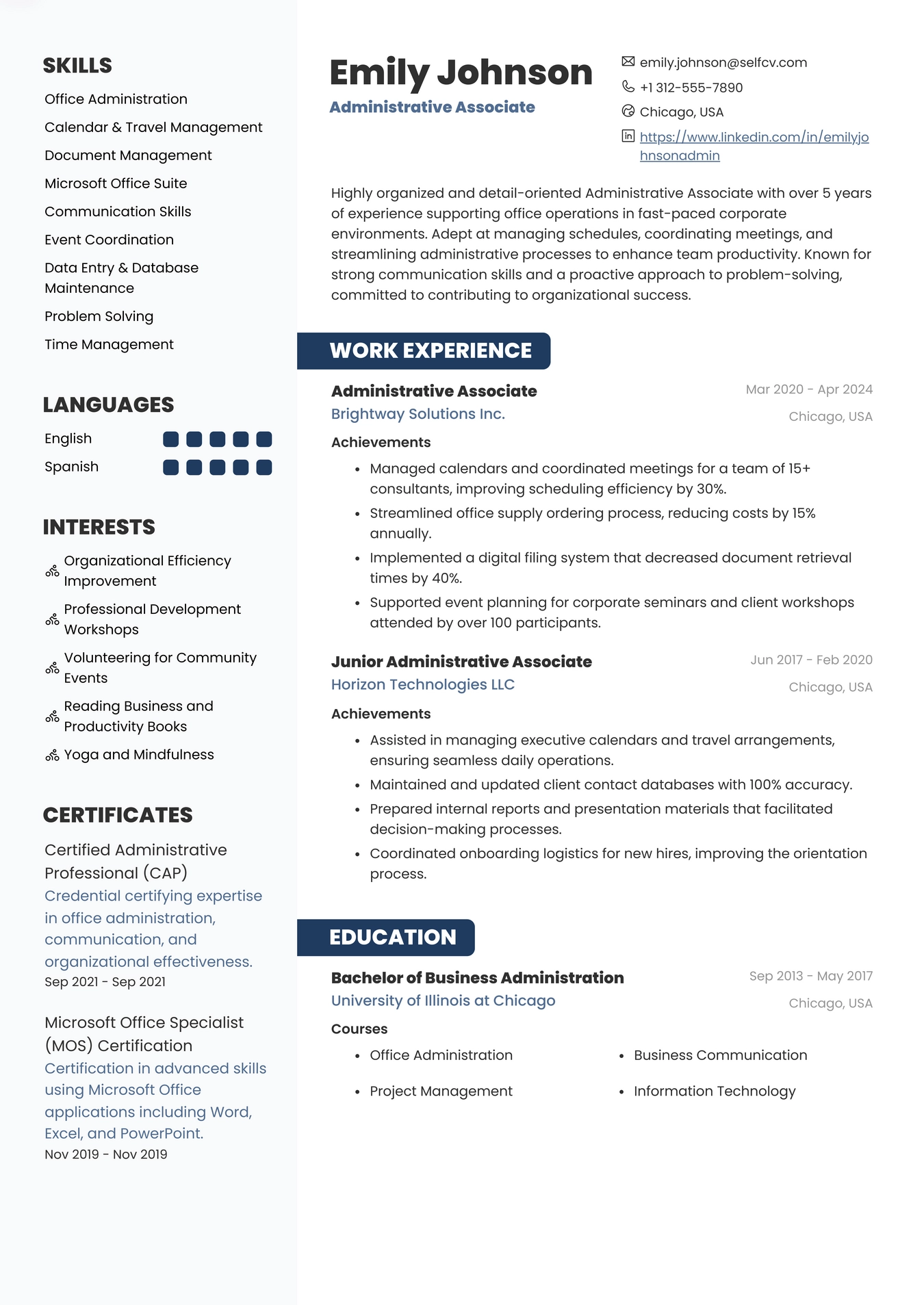 Administrative Associate