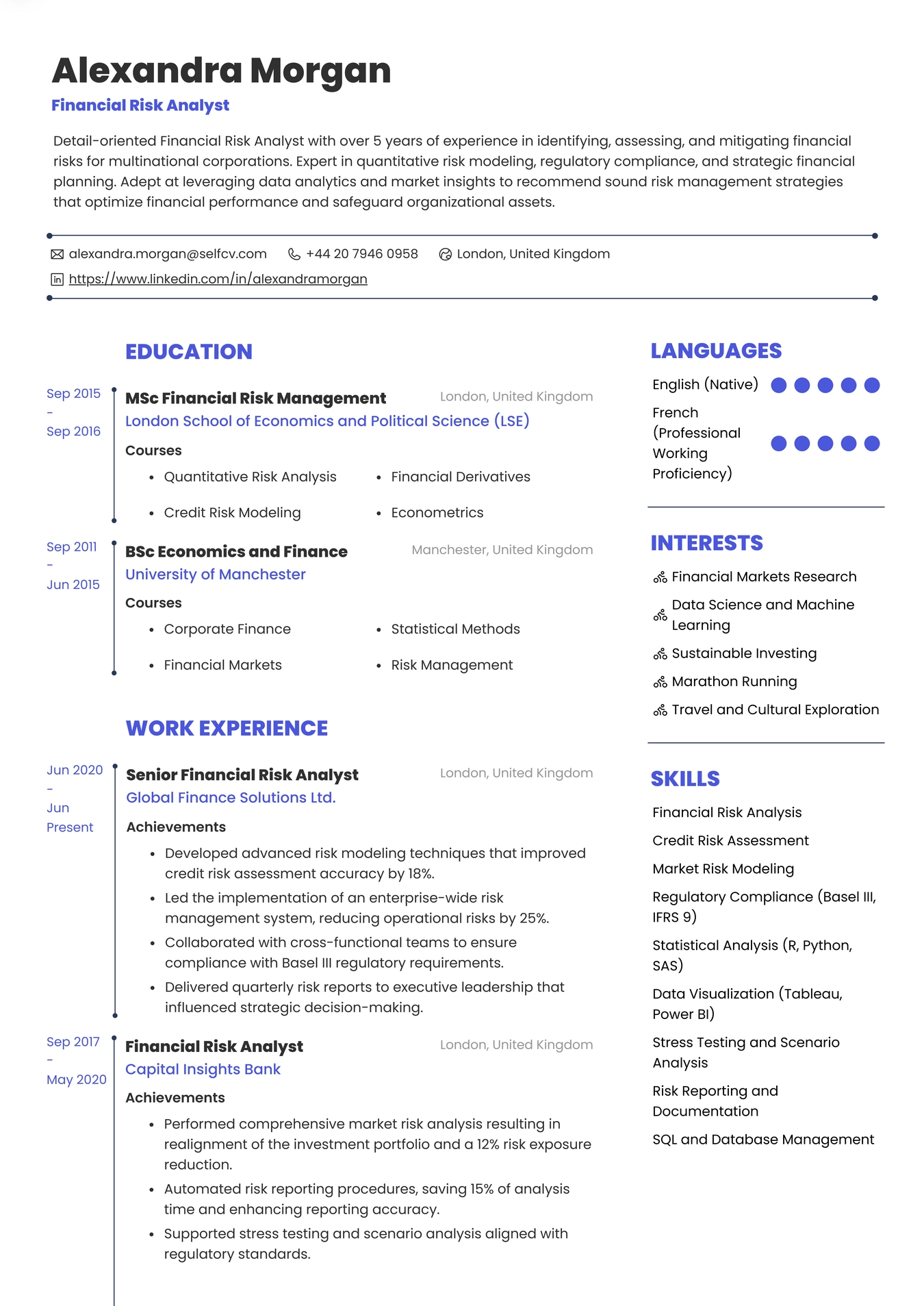Financial Risk Analyst