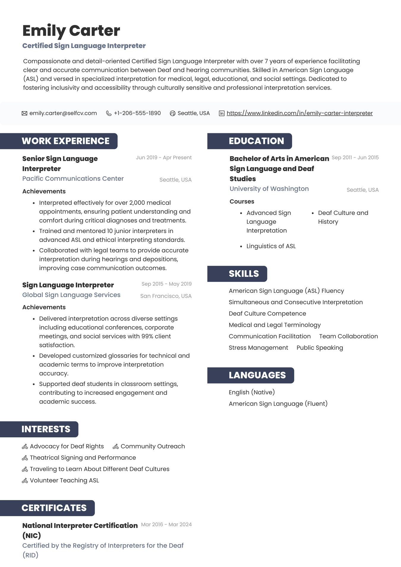 Sign Language Interpreter