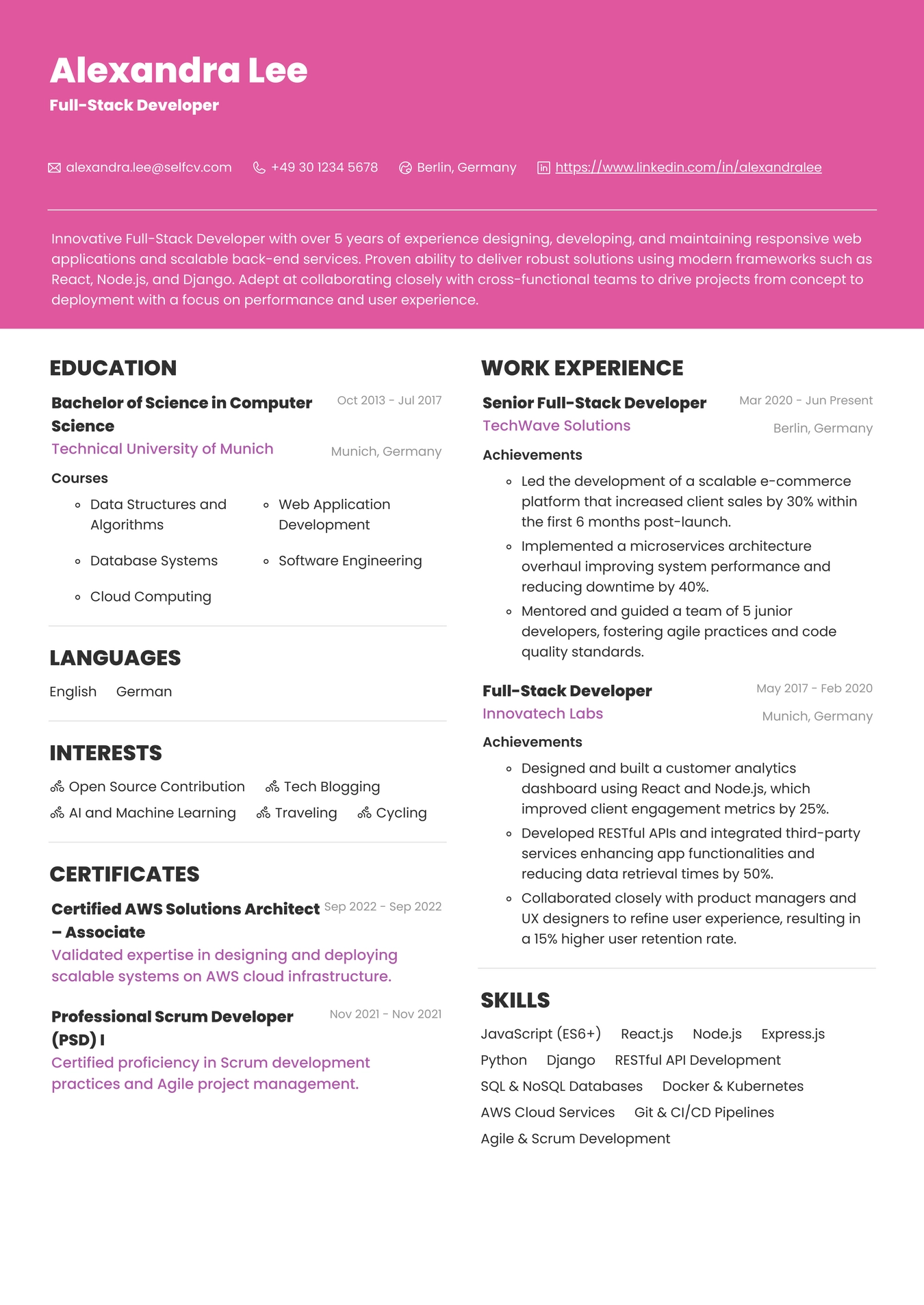 Full-Stack Developer