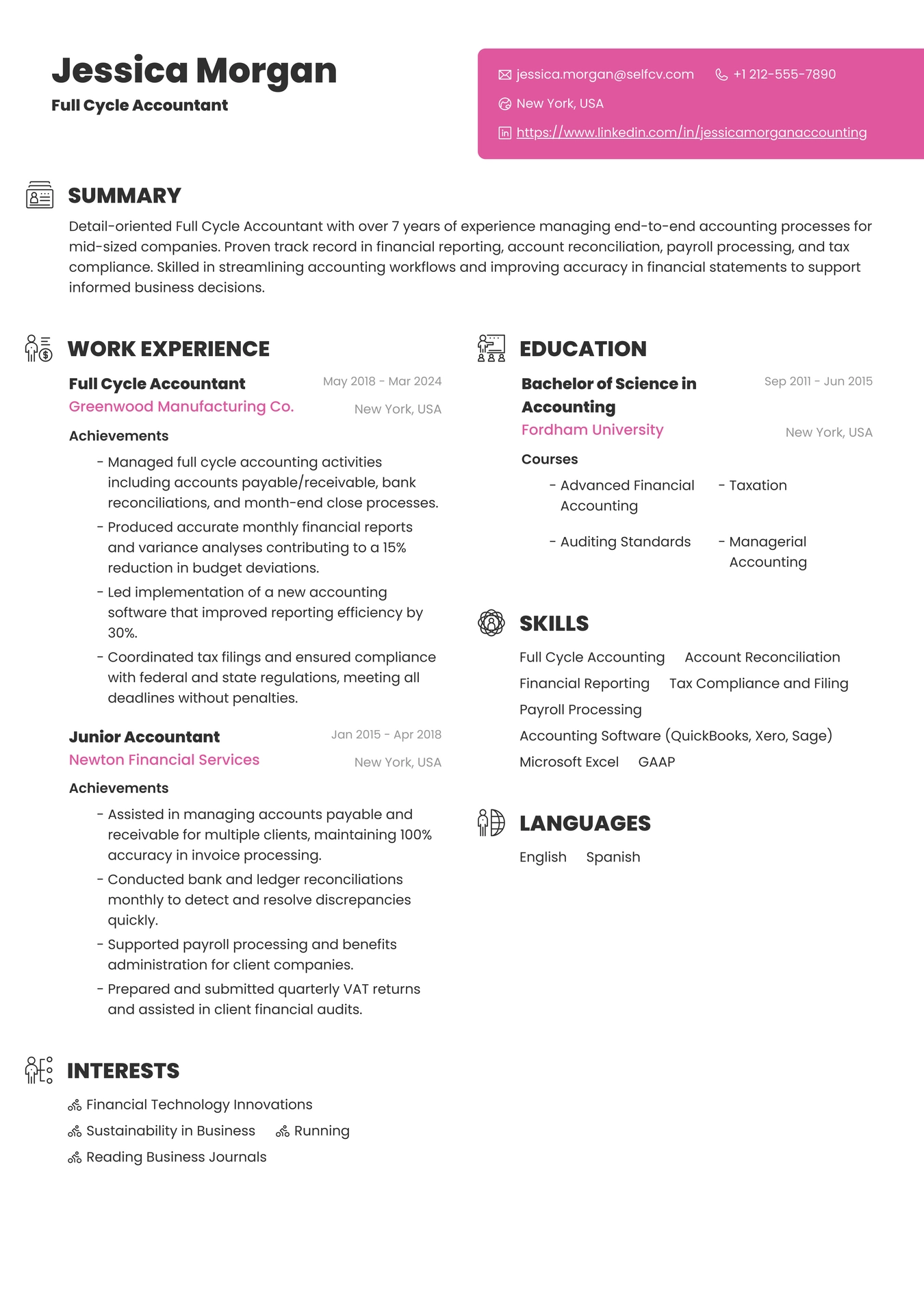 Full Cycle Accounting