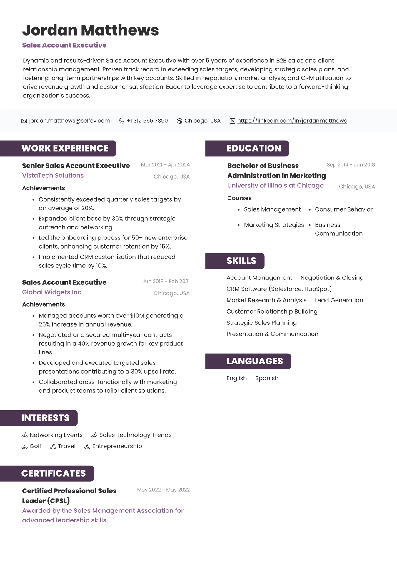 Sales Account Executive