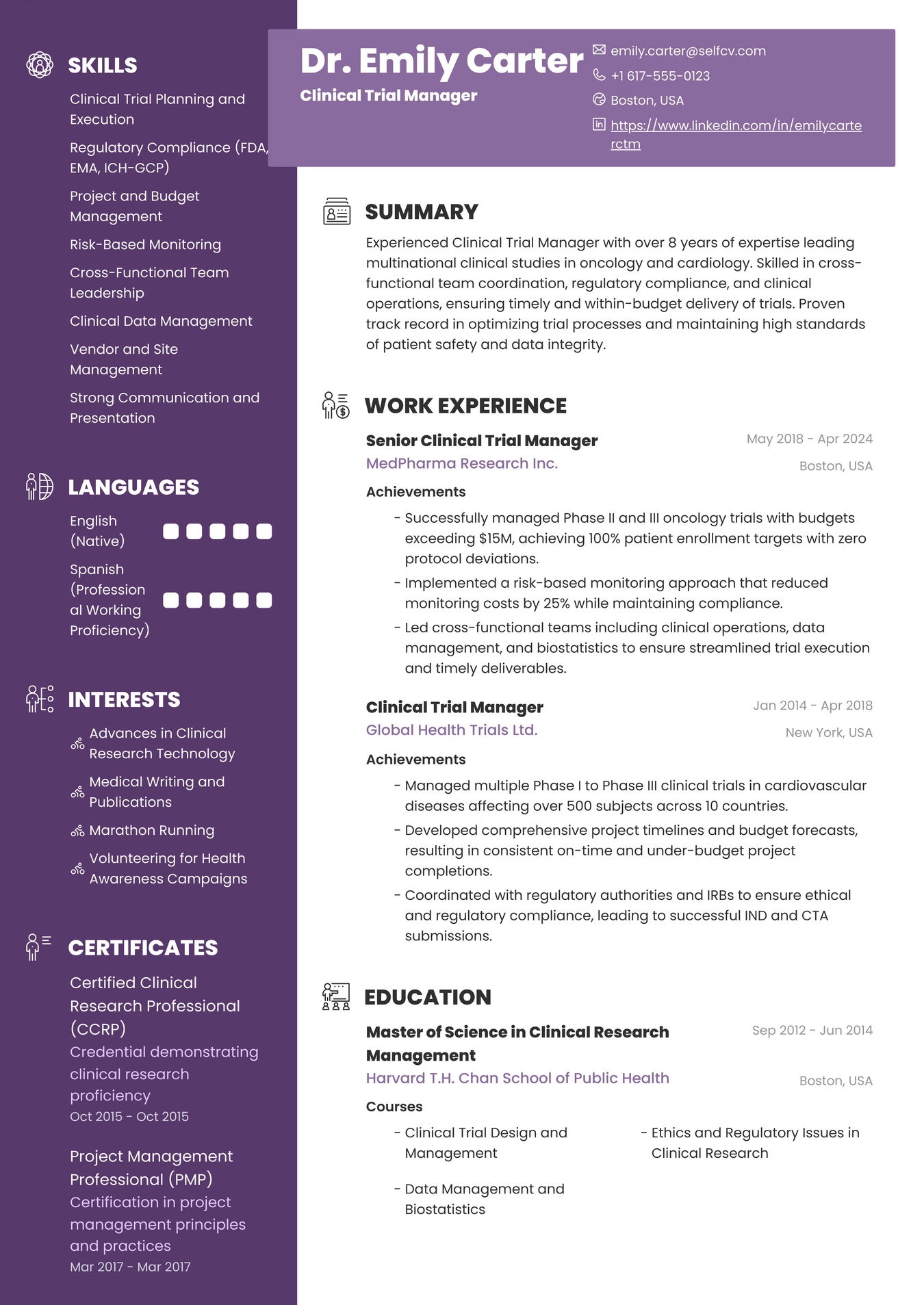 Clinical Trial Manager